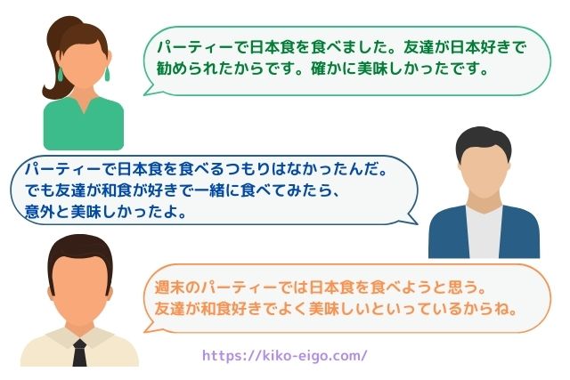 単語から推測した話のイメージ