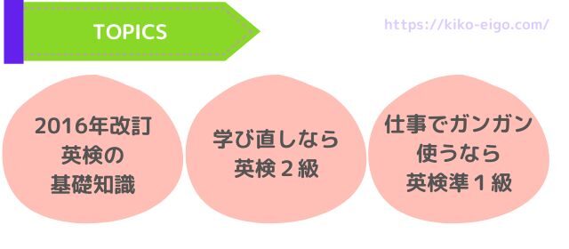 英検の基礎知識とおすすめの目標級